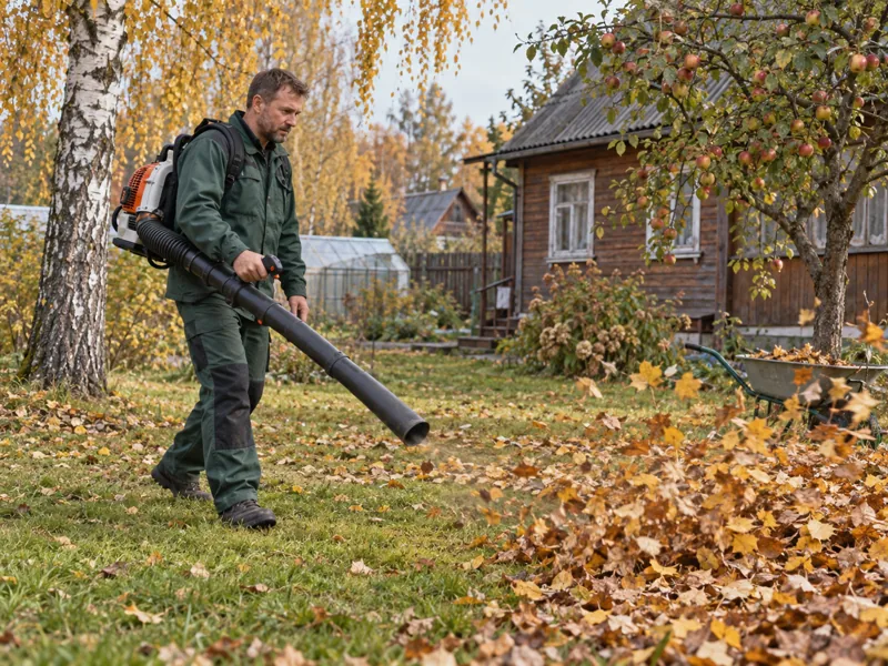 Садовый воздуходув